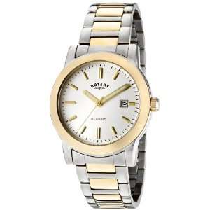  Mens Classic White Dial Two Tone
