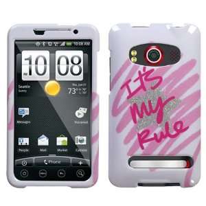  MyBat HTC EVO 4G Phone Protector Cover   Its My Rule 