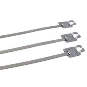 BAND IT AH1135 Uncoated Tie, 200/300 Stainless Steel, 1/4 x 0.015 x 