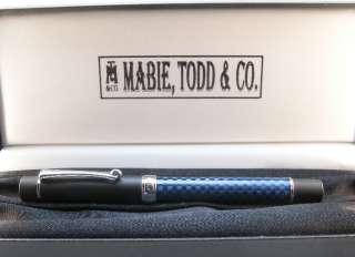   new Mabie Todd fountain pen. Here are the facts about this pen