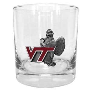 Virginia Tech Hokies Rocks Glass   NCAA College Athletics   Fan Shop 