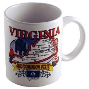  Virginia Mug State Map 