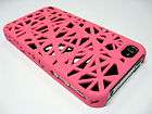 New birds nest snap case for AT&T Verizon iphone 4 4gs PINK  