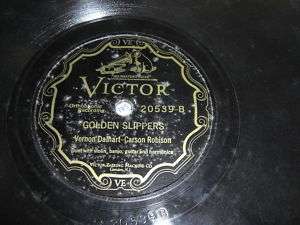 VERNON DALHART CARSON ROBISON VICTOR 78*RECORD 20539  