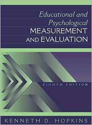   Evaluation, (0205160875), Kenneth Hopkins, Textbooks   