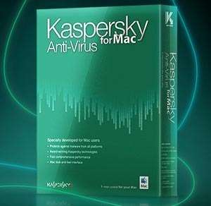 Kaspersky Anti Virus 2012 for 1 Mac 1 Year Protection  