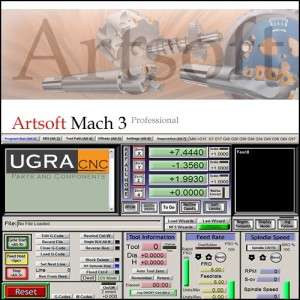 Mach3 CNC Software for CNC Router, Mill, Lathe   Personalized License 