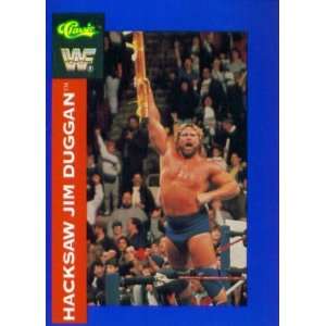  1991 Classic WWF Wrestling Card #38  Hacksaw Jim Duggan 