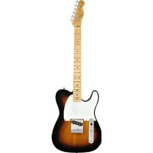  Fender Mexican 50s Esquire 2 Color Sunburst Maple 