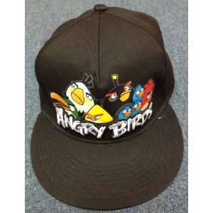  ANGRY BIRDS Baseball Hat Cap FLAT BILL   Mens Boys One 