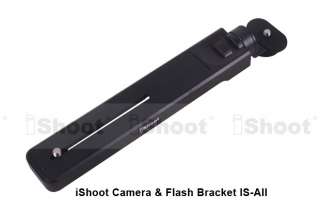   ishoot camera flash bracket is aii 1 1 8m ttl cord for nikon