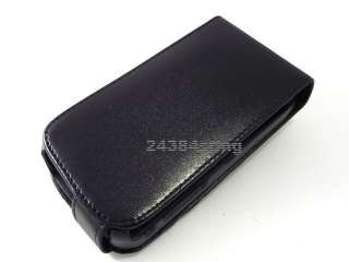 LEATHER FLIP CASE COVER for SAMSUNG OMNIA i8000 2 II  