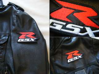 Suzuki GSXR Motorcycle Biker Leather Coat Badge Patch  