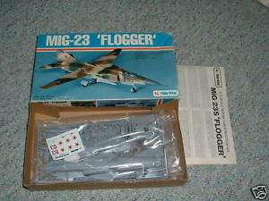 Airfix U Airfix 1/72 Mig 23 Flogger   1979 kit  