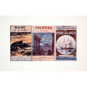  1906 Color Print Myles Birket Foster England Book Cover 