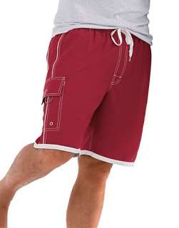 Hanes Men’s Piped Volley Board Shorts   style 24300  