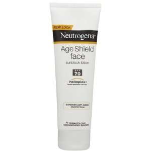 Neutrogena Age Shield Face Sunblock SPF 70 3 oz (Quantity 