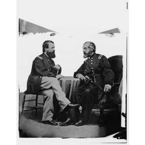  Civil War Reprint Admiral Porter and General Meade.