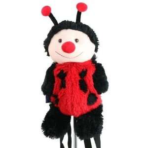   Cuddlee Backpack Soft Plush Animal Back Pack   Ladybug Toys & Games