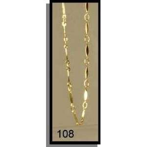  English Bobby Pin Link Anklet 
