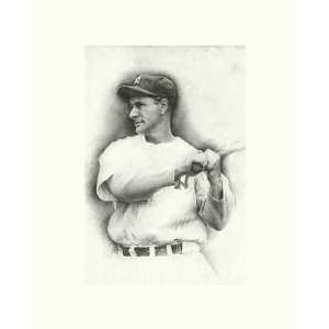  Lou Gehrig by Allen Friedlander. Size 9.75 X 14.50 Art 