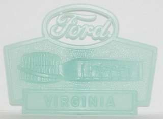 1964 FORD PAVILION VISITOR PIN VIRGINIA FORD MOTOR CO  