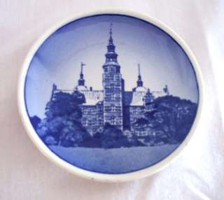 Royal Copenhagen Denmark Plate   Rosenborg Castle  