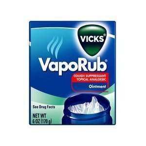 Vicks Vaporub, 6 oz (Pack of 3)