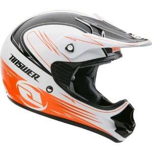  Answer Nova 1 Full Face Helmet Medium  Orange Automotive