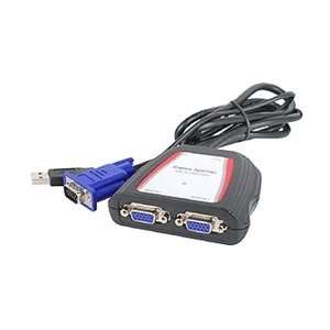  New SIIG Accessory CE VG0A11 S1 1x2 Compact VGA Splitter 
