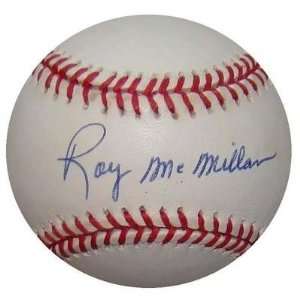  Roy McMillan Autographed Baseball   Official NL SCARCE 