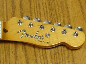 Vintage 50s RI Fender Telecaster Tele NECK & TUNERS 52 Maple Guitar 