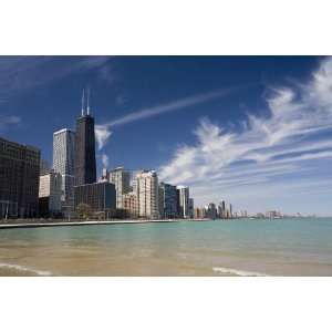   Chicago   Lake Michigan   Gold Coast Poster   16 X 24