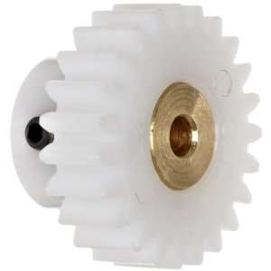 Spur Gear, 20 Degree Pressure Angle, Acetal, Inch, 20 Pitch, 1.150 