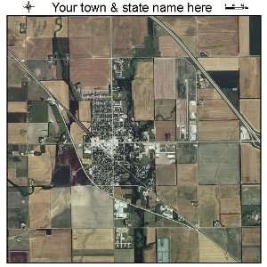   Aerial Photography Map of Moundridge, Kansas 2010 KS 