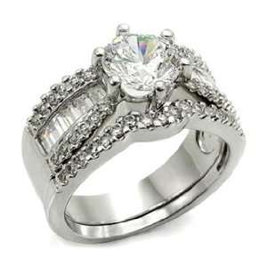   Karries Antique Style CZ Wedding Ring Set   Final Sale   7 Jewelry
