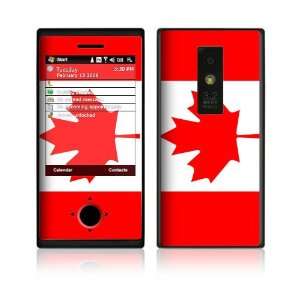    HTC Touch Pro (Verizon) Decal Skin   Canadian Flag 