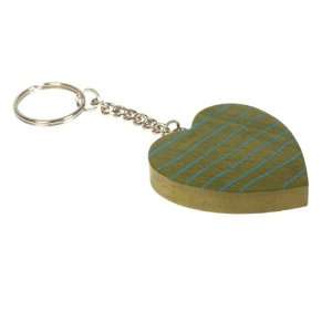   Pattern Jump Start My Heart Keychain [Heart Shape