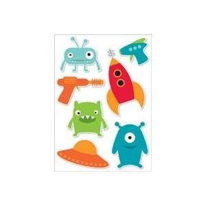  ANW Rockets & Rayguns Bouncy Stickers 3 Pack Everything 