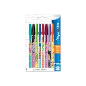  Paper Mate Products   Ballpoint Stick Pen, w/ Pocket Clip 