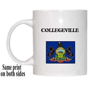   US State Flag   COLLEGEVILLE, Pennsylvania (PA) Mug 