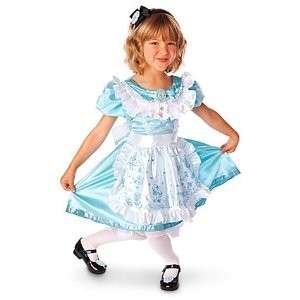  Alice in Wonderland Costume Dress Shoes Headband Set 