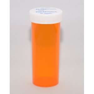  Amber Prescription Vial with Easy open Safety Cap 6Dram 
