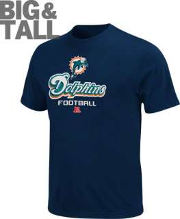 Miami Dolphins Big & Tall Critical Victory V T Shirt  