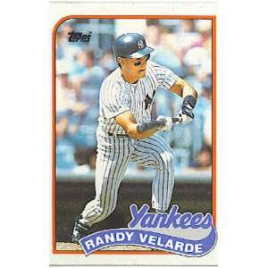  1989 Topps #584 Randy Velarde