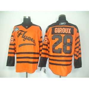  Claude Giroux #28 NHL Philadelphia Flyers Orang Hockey 
