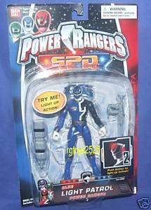 Power Rangers SPD Light Patrol BLUE Ranger New  