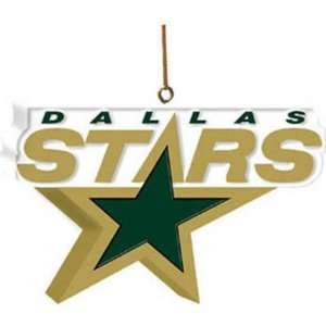 Dallas Stars Team 3D Logo Ornament NHL Hockey Fan Shop Sports Team 