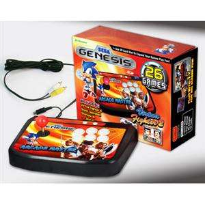 PlugNPlay Arcade Stick System 26 Game Sega  