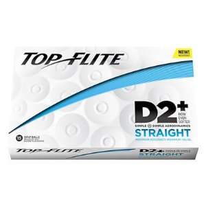  Top Flite D2 Straight Golf Balls